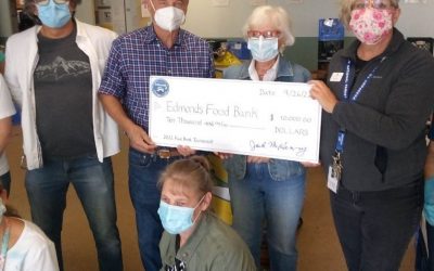 EPC Presents $10,000 to the Food Bank in Edmonds
