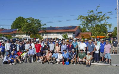 Mayor Rosen Attends Bastille Day Tournament